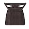 Flash Furniture Gray Wash Walnut Solid Wood Bar Stools, 2PK ES-STBN1-29-GY-2-GG - alternate 7